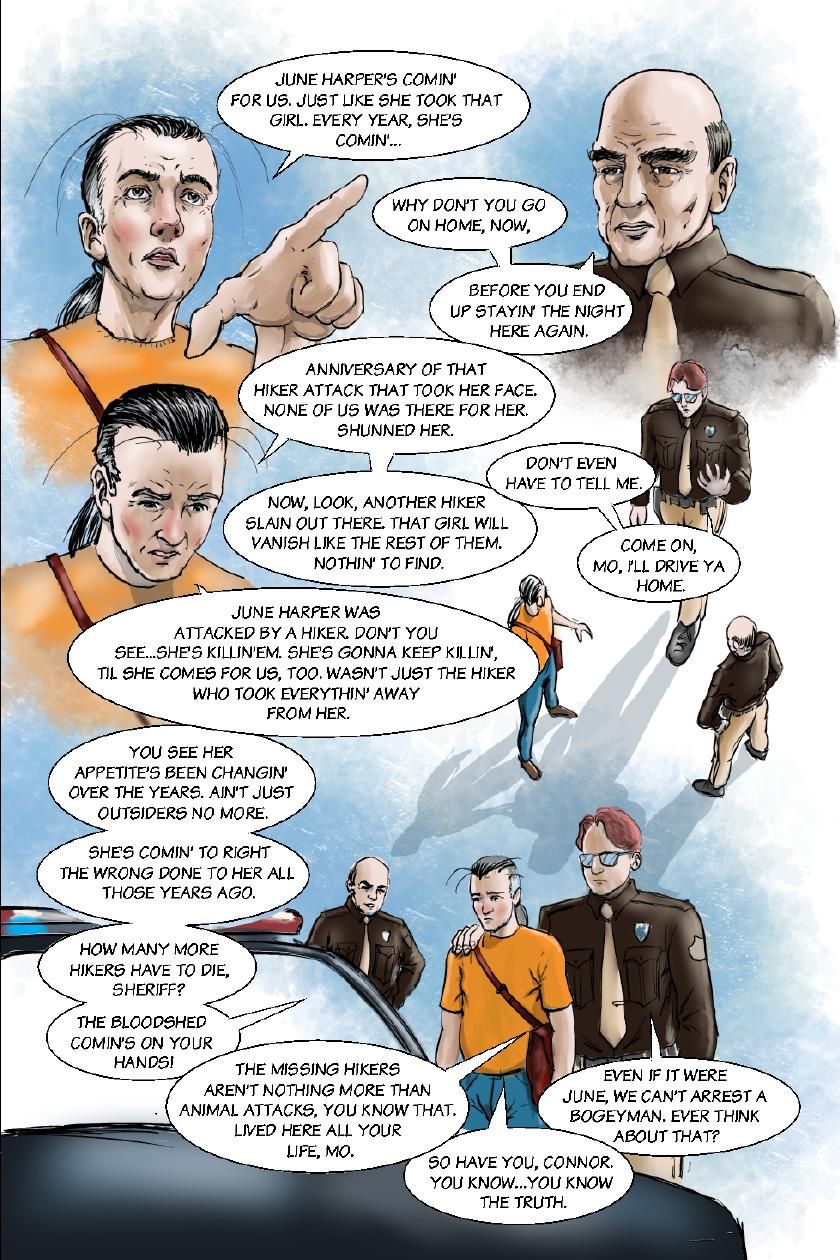 Comic Vol. 1 interior page