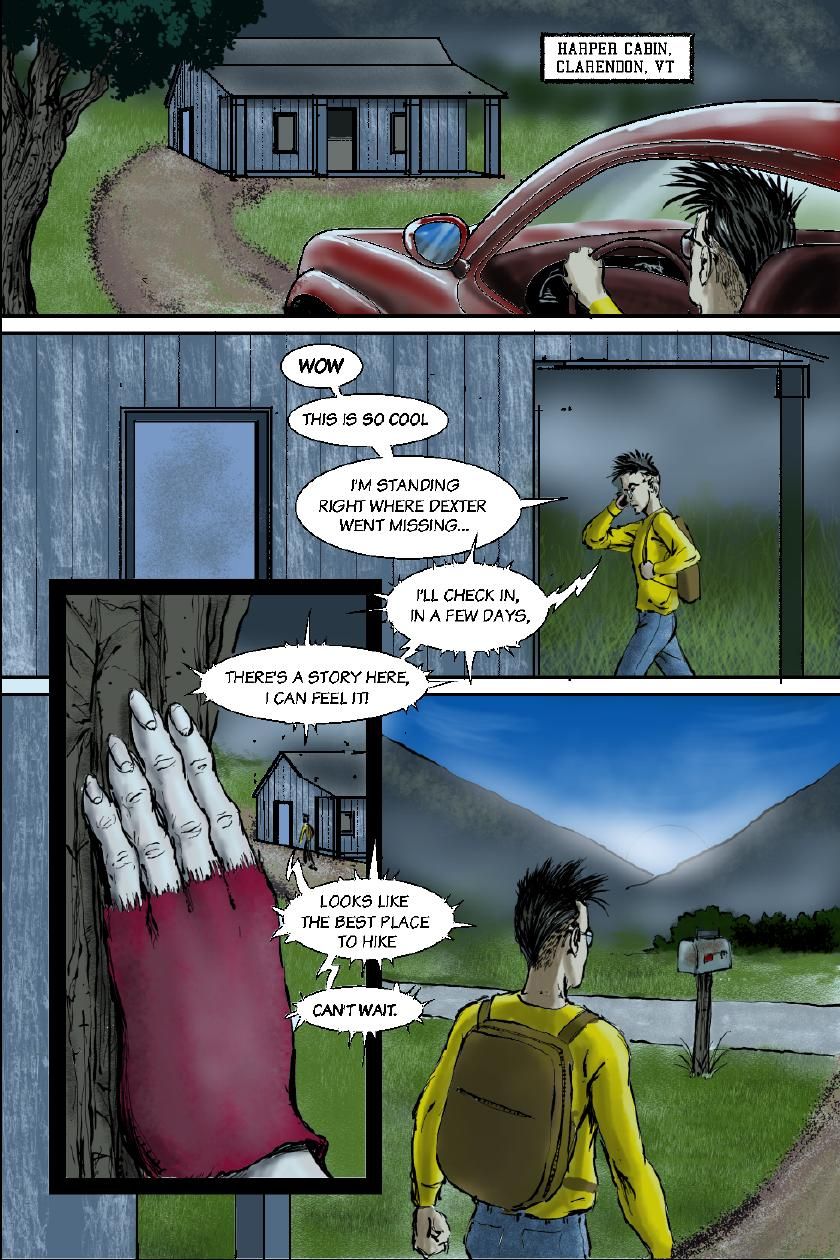 Comic Vol. 1 interior page